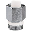 CALEFFI Обратный клапан латунный хромированный для воздухоотводчика 1/2" (561401)