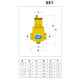 CALEFFI Деаэратор DISCAL d3/4" ВВ 10 bar (55100)