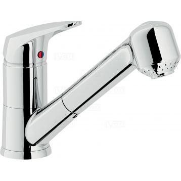 Nobili Rubinetterie Hera 2005 H547117CR с вытяжным шлангом