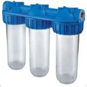 Atlas Filtri TRIPLEX PLUS 3P 3/4" (латунь) 10" (senior) AFO SX TS (RA112T441)