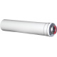 Удлинитель коаксиальный d60/100 AL+FE L-0,5м