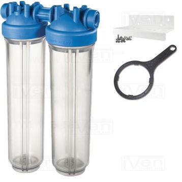 Atlas Filtri DP BIG DUO AB 1" IN 20" KIT (ZA1802711)