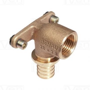Угол настенный REHAU Rautitan RX короткий d20-R3/4 RX (366101008) REHAU - 1
