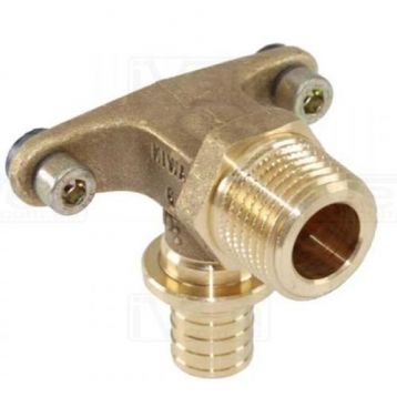 Кут настінний REHAU Rautitan із зовнішнім різьбленням d20-R3 / 4 (366109001) REHAU - 1