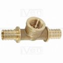 Тройник REHAU RAUTITAN с внутренней резьбой на боковом проходе d20 - 20 - Rp 3/4 (366281001)