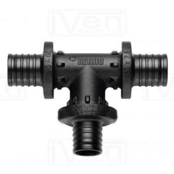 Трійник REHAU Rautitan PX редукційний c зменшеним середнім виходом d25 - 20 - 25 (160063001) REHAU - 1