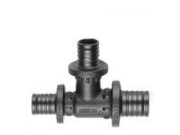 Тройник REHAU Rautitan PX с уменьшенным боковым и средним выходом d25 - 20 - 16 (160084001) REHAU - 1