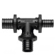 Тройник REHAU RAUTITAN PX редукционный с уменьшенным боковым выходом d20 - 20 - 16 (160071001) REHAU - 1