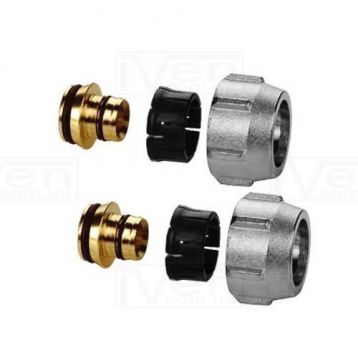 Соединение резьбовое для подключения труб REHAU Rautitan d20 х 2,8 (266362003) REHAU - 1