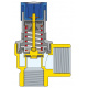 Мембранный предохранительный клапан Caleffi 6 bar ВР-ВР 3/4" x 1" (531460)