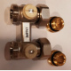 Кран для стального радиатора прямой Caleffi 1/2" (301040)
