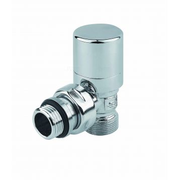 Кран-термостат угловой Carlo Poletti Хром d1 / 2 "х 24-19 FIRST THERMO (V142111CB)