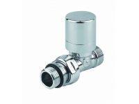 Кран-термостат прямий Carlo Poletti ХРОМ d1/2" х 24-19 FIRST THERMO (V142511CB)