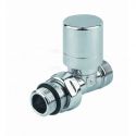Кран-термостат прямой Carlo Poletti Хром d1/2" х 24-19 FIRST THERMO (V142511CB)