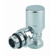 Кран-термостат угловой Carlo Poletti Хром d1 / 2 "FIRST THERMO (V142310CB)