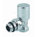 Кран-термостат угловой Carlo Poletti Хром d1/2" FIRST THERMO (V142310CB)