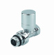 Кран-термостат прямой Carlo Poletti Хром d1 / 2 "FIRST THERMO (V142710CB)