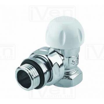 Термоклапан кутовий Carlo Poletti ХРОМ d1/2" FIRST THERMO (V141310CB)