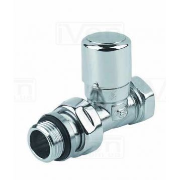 Кран отсекающий прямой Carlo Poletti Хром d1 / 2 "FIRST (V140810CB)