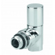 Кран радиаторный угловой Carlo Poletti Хром d1 / 2 "CYLINDER (V30310B)