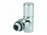 Кран радиаторный угловой Carlo Poletti Хром d1 / 2 "CYLINDER (V30310B)