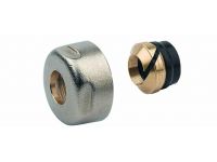 Гайка для мідної труби Carlo Poletti UNIFIT d15 мм x 3/4" EK НІКЕЛЬ (A43304Q)