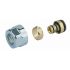 Гайка для металопластикової труби Carlo Poletti d16 x 2,0 мм x 3/4" EK ХРОМ (A58702B)