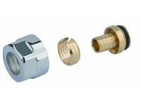 Гайка для PEX трубы Carlo Poletti d16 x 2,2 мм x 3/4 "EK Хром (A58804B)