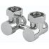 Кран нижнього підключення Carlo Poletti FIRST PIASTRE ХРОМ кутовий d3/4" F x 3/4" EK (V72112CB)