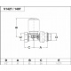 Кран-термостат прямой Carlo Poletti Хром d1 / 2 "FIRST THERMO (V142710CB)