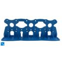 Крепление фильтра настенное тройное Atlas Filtri (пластик DP) WALL BRACKET TRIO BLU (RB7400019)