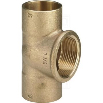 Viega GmbH Трійник d22 х 3/4"В х 22 (бронза) 94130g (109141)