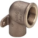 Viega Колено настенное d22 x 3/4" В (бронза) 94472g (113490)