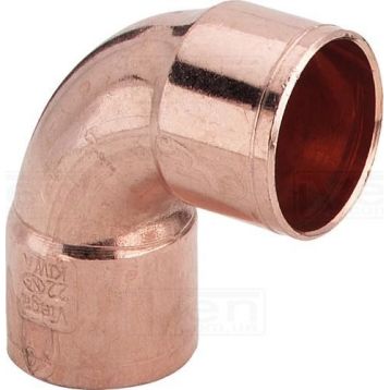 Viega GmbH Коліно d28 (мідь) 2 муфти 90° 95090 (100711)