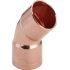 Viega GmbH Коліно d54 (мідь) 2 муфти 45° 95041 (112196)