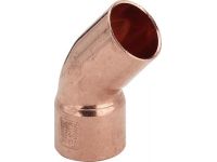 Viega GmbH Коліно d15 (мідь) 1 муфта 45° 95040 (100292)