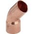 Viega GmbH Коліно d18 (мідь) 1 муфта 45° 95040 (100773)