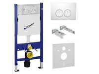 Geberit Duofix 458.126.00.1+ кнопка смыва 115.125.11.1