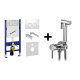Geberit Duofix 458.126.00.1+ кнопка смыва 115.125.11.1