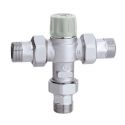 Термостатический клапан Caleffi d3/4" защита от ожога и с настройкой 30-50 °C (521713)