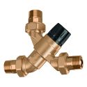 Термостатический клапан Caleffi d1" с настройкой 35-65°C (520060)