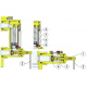 Caleffi балансировочный клапан с расходомером 1/2" 2-7л/м (132402)