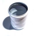 Муфта Адаптер с раструбом 125 на 125 mm мама - мама для турбированных газовых котлов