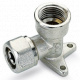 Bonomi Коліно настінне (гайка) d16х1/2" В (3954)