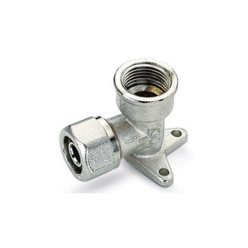 Bonomi Коліно настінне (гайка) d16х1/2" В (3954)