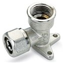 Колено настенное (гайка) Ø16 х 1/2"В Idrosanitaria Bonomi (39541604)
