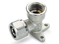 Bonomi Коліно настінне (гайка) d16х3/4" В (3954)