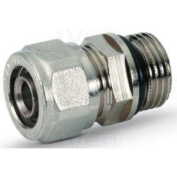 Bonomi Перехідник (гайка) d20x1/2" З з гумовим кільцем (38922004)