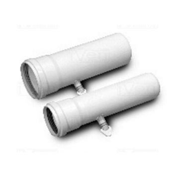 Соединительный элемент для конденсационных котлов d60mm PP-R с отверстием для замера СО (TPPsI62MFB)
