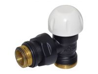 Термоклапан кутовий Carlo Poletti Srl BLACK MATTE Ø1/2" х 24-19 FIRST THERMO (V141111EFS9005O)